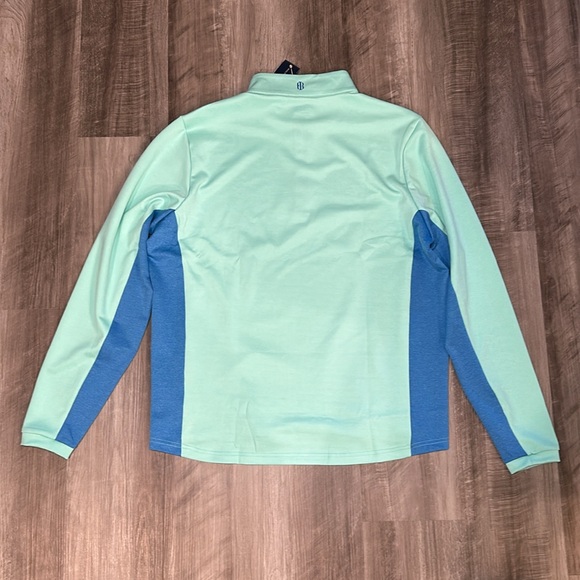 Holderness & Bourne Dry Luxe Performance Tailored Fit Quarter Zip - Large - Picture 3 of 7